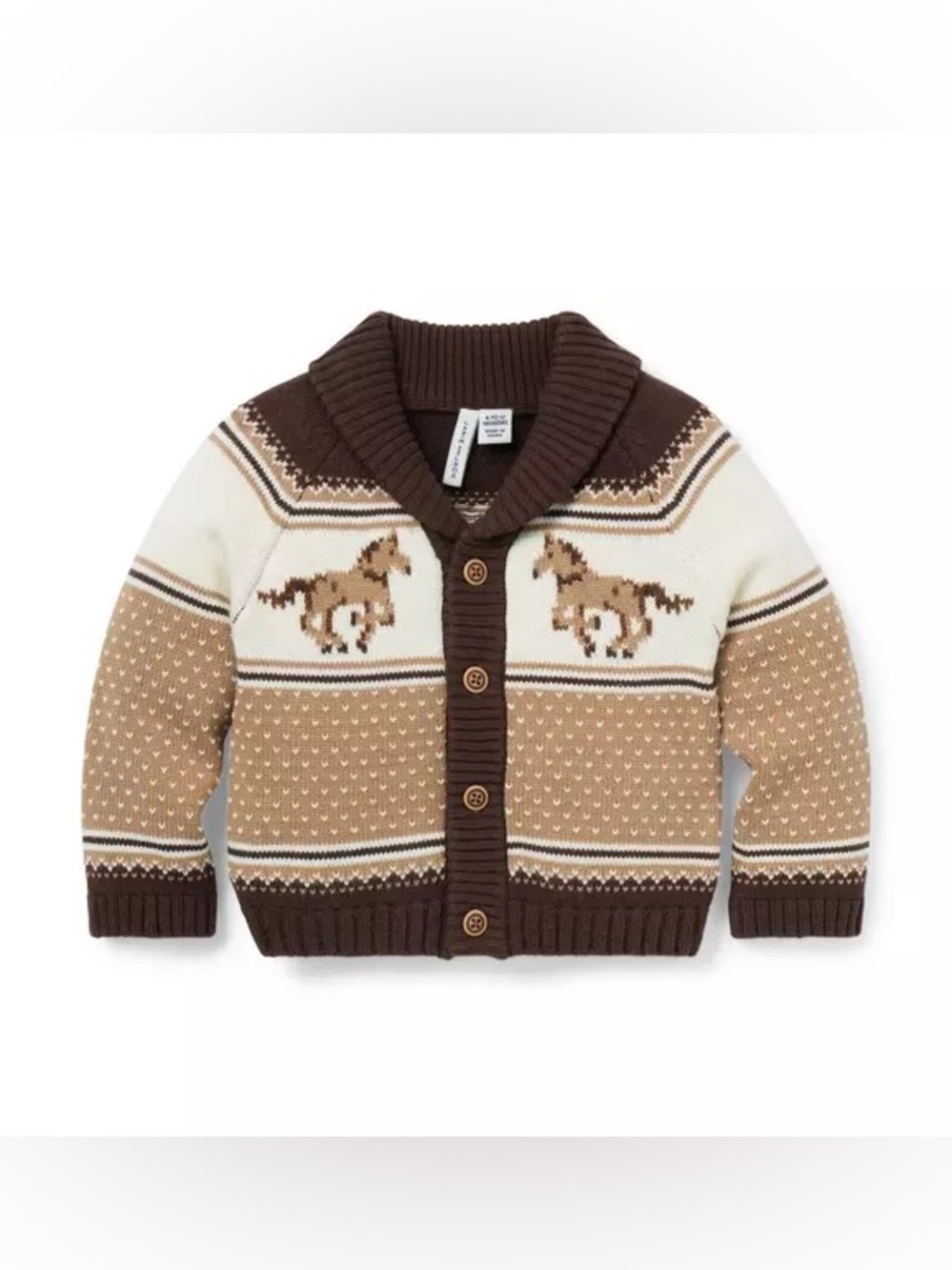 JANIE & JACK | The Little Equestrian Baby Cardigan